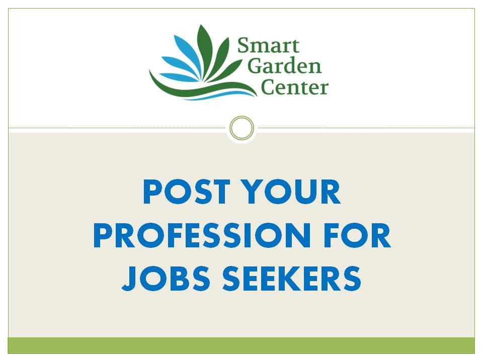 Post your profession for job seekers